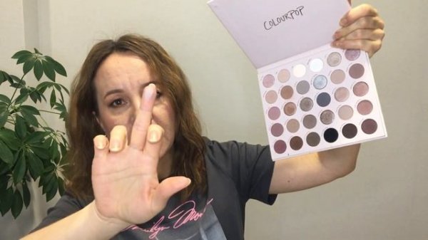 Тени COLOURPOP обзор палетки Stone Cold Fox #COLOURPOP #StoneColdFox