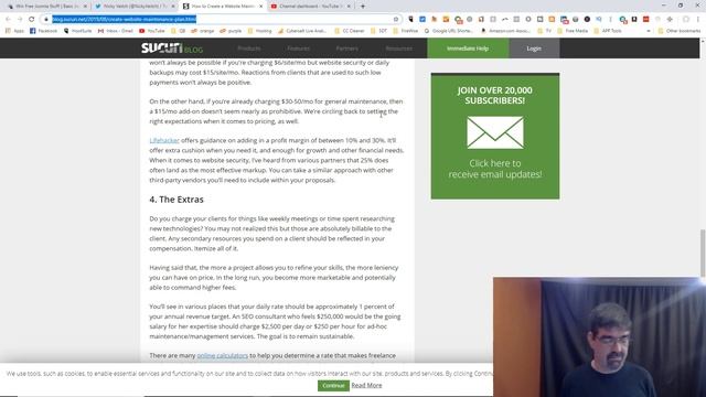 Creating Website Maintenance Plans and Contracts - ? Watch Me Work 046 смотреть онлайн