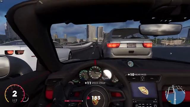 Porsche 911 Speedster Exhaust Note |The Crew© 2 |Drive/Top Speed Run| Geforce Now