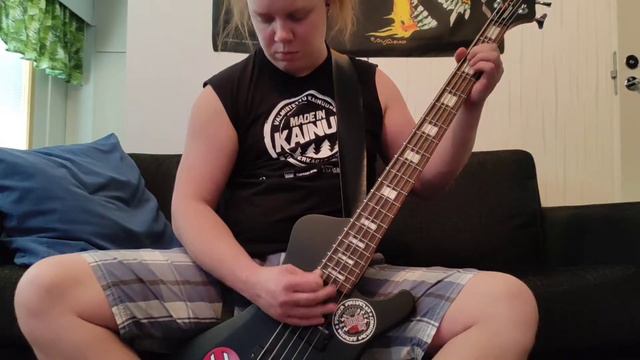 Kalmah - Moon Of My Nights (Bass Cover) смотреть онлайн