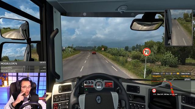 DU SUD AU NORD DE LA FRANCE - euro truck simulator 2 смотреть онлайн