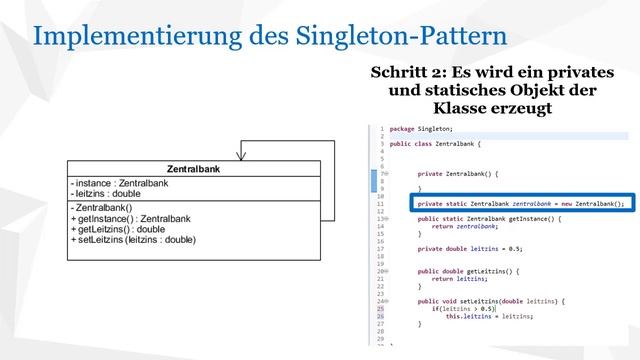 Wie funktioniert Singleton Pattern/Entwurfsmuster? Inklusive einer Implementierung in Java смотреть онлайн