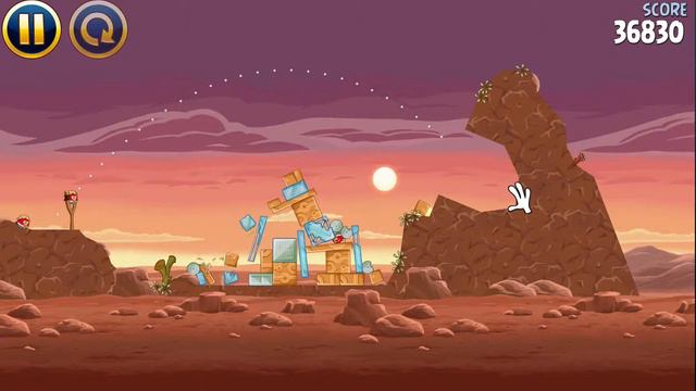 Angry Birds Star Wars - Level 1-10 Tatooine 3-Star Walkthrough [HD] iphone, Android, iOS, iPad смотреть онлайн