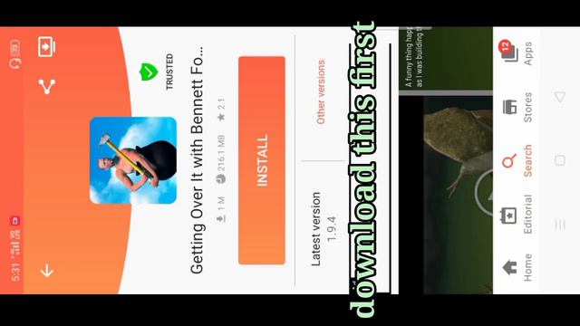 how to download getting over it on Android 100%working no error || getting over it смотреть онлайн