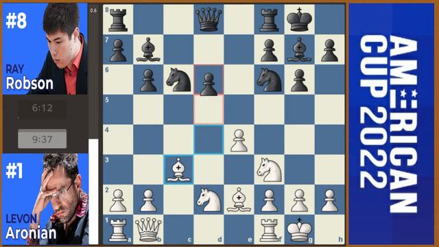 GM Aronian vs GM Robson Play-offs. II AMERICAN CUP 2022, Day 2 Play-offs G1 & G2. смотреть онлайн