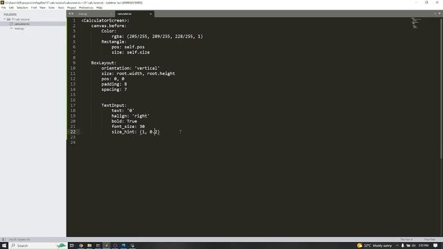 4. Python Kivy: Build a standard calculator application - GUI part-1 смотреть онлайн