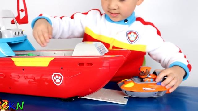 Sea Patroller Vehicles And Characters Complete Set CKN смотреть онлайн