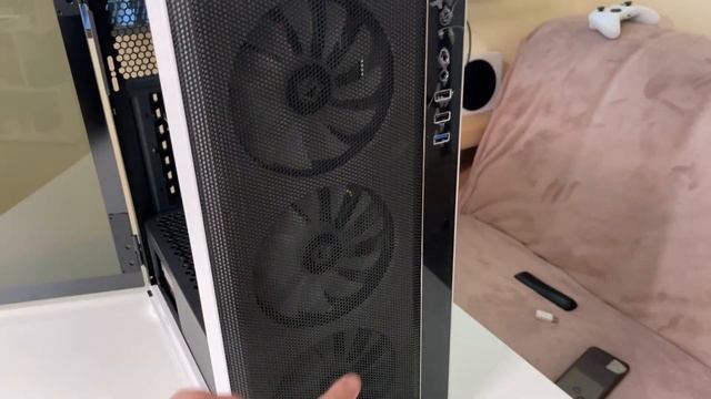 Корпус для компьютера Ginzzu CL185 White ID-COOLING XF-12025 RGB Trio смотреть онлайн