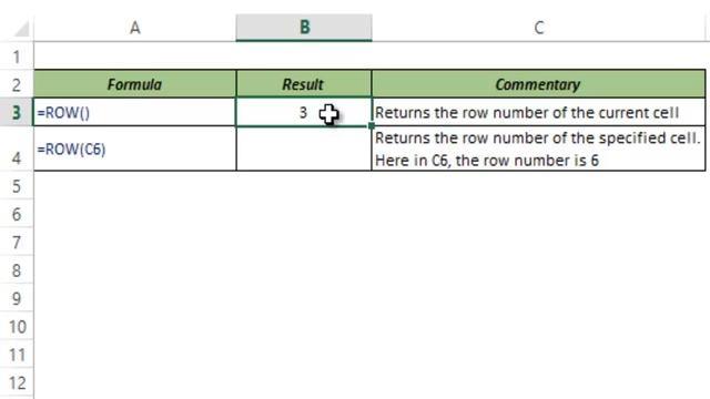How to use ROW Formula in Excel смотреть онлайн