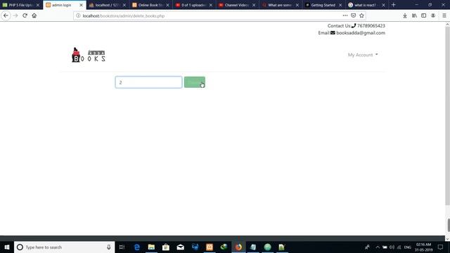 Online Book Store in PHP | Admin Panel | part-9 | (Hindi) смотреть онлайн