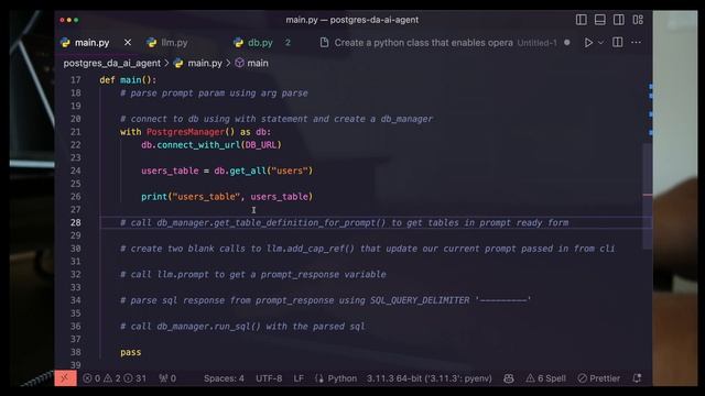 Prompt Engineering an ENTIRE codebase: Postgres Data Analytics AI Agent смотреть онлайн