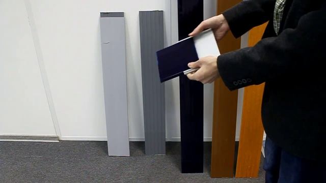 Отбойный профиль для защиты стен производства ООО Примо - образцы