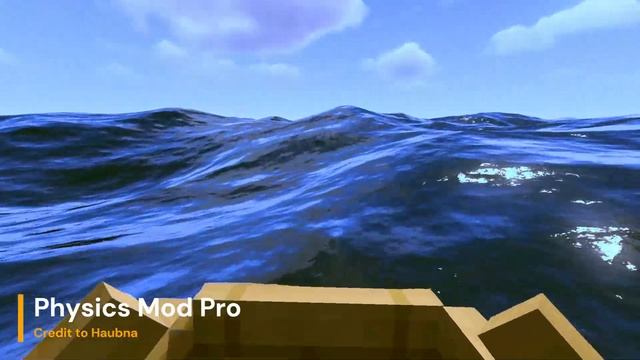 Minecraft Ocean Physics Mod смотреть онлайн