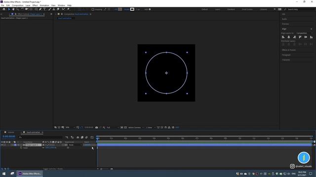 Easy 3D Sphere Animation. After Effects Tutorial смотреть онлайн