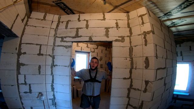 Демонтаж газоблока без пыли!! C помощью сабельной пилы. Киев!!! [4K] смотреть онлайн