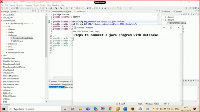#125 Explanation of Driver, DriverManager , Statement, Prepared Statement ,ResultSet|MySQL Database смотреть онлайн