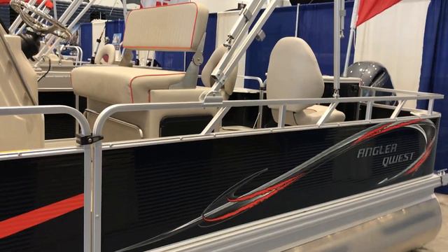 2020 Angler Qwest 822 Fish N Cruise TriToon Yamaha F150XB смотреть онлайн