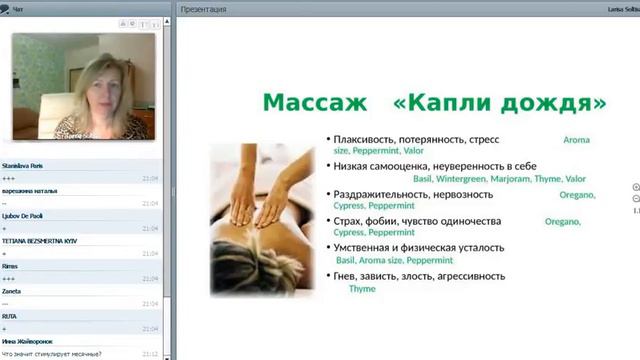 Массажный Набор RAINDROP Young Living смотреть онлайн