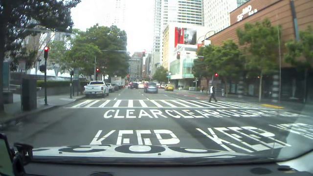 Self-Driving Uber running red light смотреть онлайн
