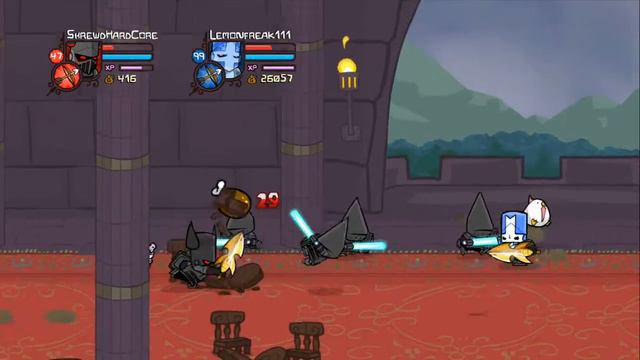 round two castle crashers with lemonfreak1111(joe) смотреть онлайн