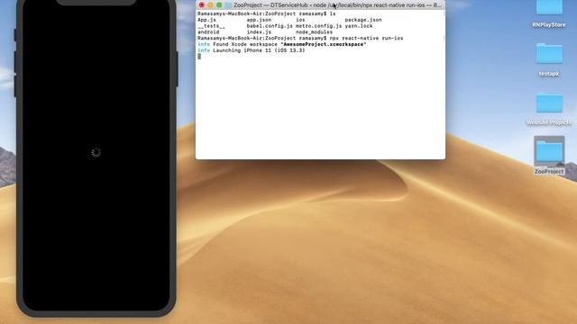 how to run react native project using command prompt смотреть онлайн