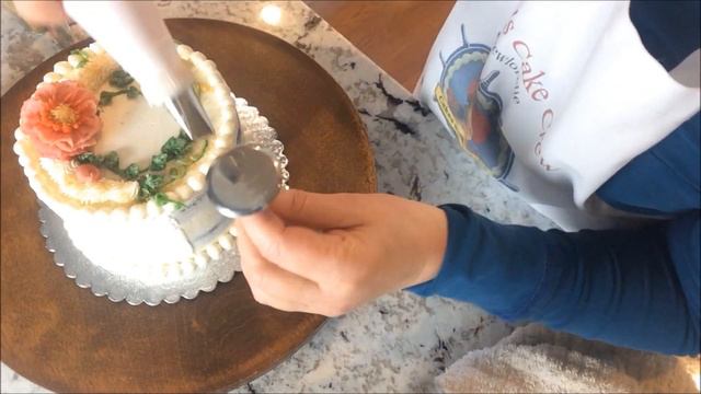 Bean Paste Flowers Tutorial - Easter Cake Design Idea смотреть онлайн