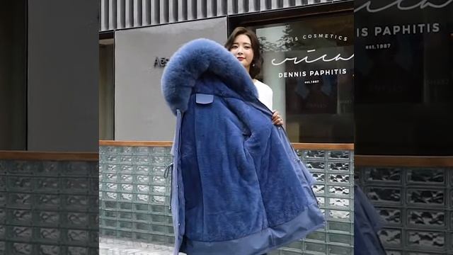 Зимние пальто и парки 2021 зима 30 градусов женские с капюшоном меховым воротником толстые теплые смотреть онлайн