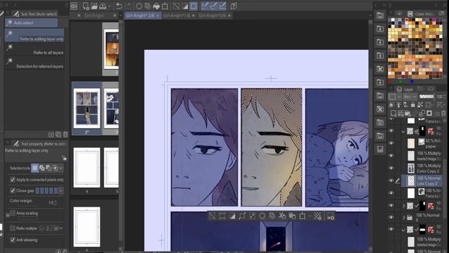 Clip Studio Paint and storytelling tips creating a medieval short comic смотреть онлайн