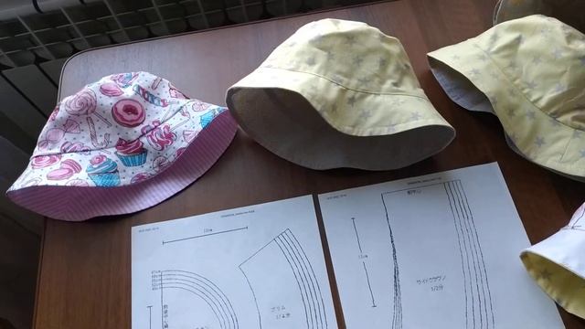 Панамки на лето из тканей Магнатекс. смотреть онлайн