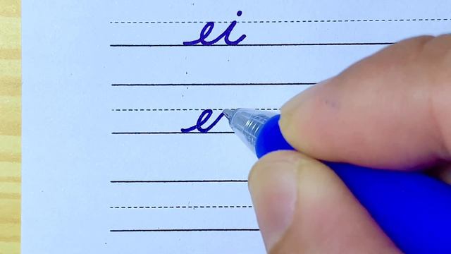 How to write in cursive | English cursive handwriting practice | Join letters e and a to z | abcd смотреть онлайн