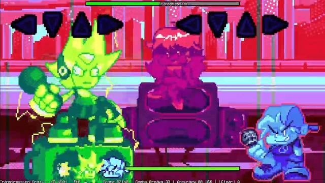 FNF  Vs NEON Transgression Crazy Mode