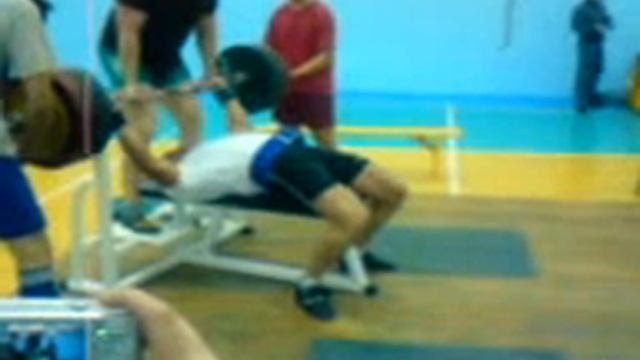 Pavel Mysoedko 245 kg RAW bench press Championship of Byelorussia on powerlifting 2011 смотреть онлайн