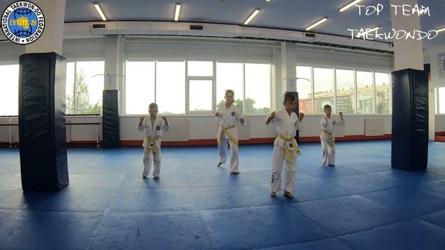 Taekwondo ITF. Аттестация на зеленый пояс. смотреть онлайн