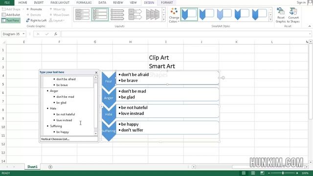 Excel 2013 Tutorial - Clip Art, SmartArt, and Shapes смотреть онлайн