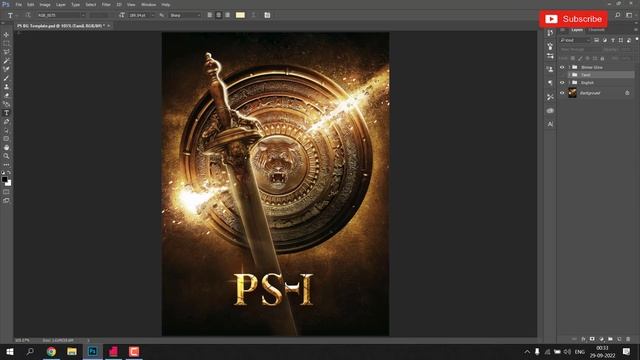 Ponniyin Selvan 1 (PS-1) | Title Making Font Download | Photoshop Tutorial | MutualGrid смотреть онлайн