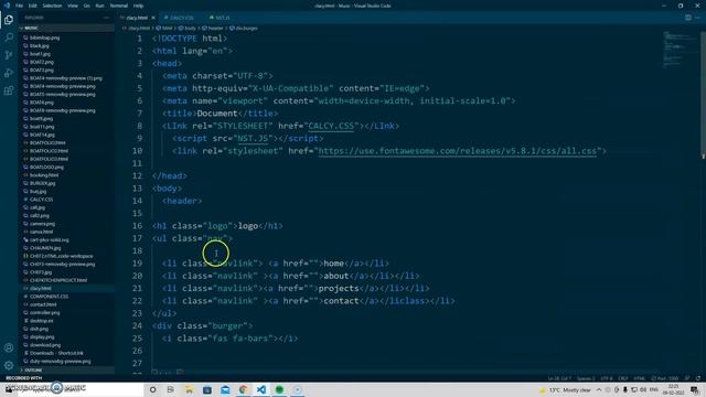 responsive navbar by using html and css inc js code with harry смотреть онлайн