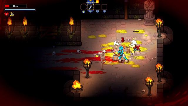 Сидим и угараем в Rampage Knights Coop #1 смотреть онлайн