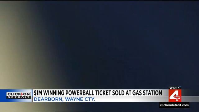 Michigan Lottery: $1M Powerball ticket sold in Dearborn смотреть онлайн