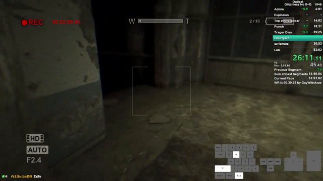 Outlast Speedrunning | Main Game Glitchless | PB | 51:55.17 смотреть онлайн