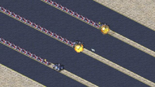 How Many Tanks Can BF Crush? - Red Alert 2 смотреть онлайн