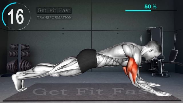 7 Min 7 Exercises To Build Big ARMS (NO EQUIPMENT) смотреть онлайн