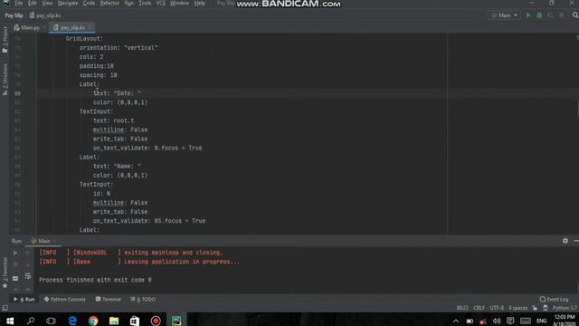 Kivy Gui, Part 3, Displaying Date and time in kivy textbox, смотреть онлайн
