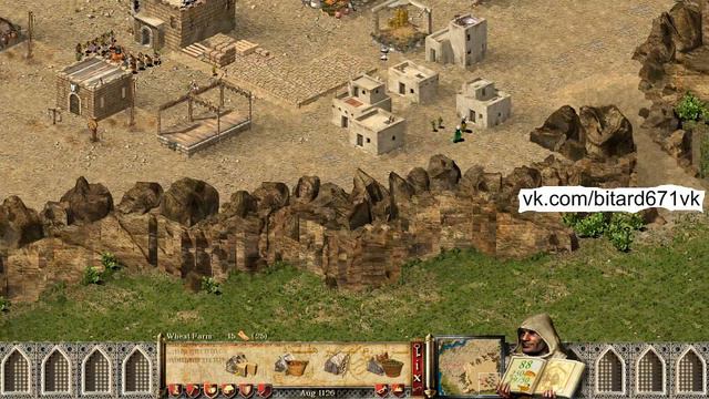 Stronghold Crusader 1 HD # 5 Mission | The Arabian Adventure # walkthrough смотреть онлайн