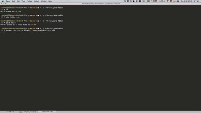 Corriendo una aplicación Java en Docker смотреть онлайн