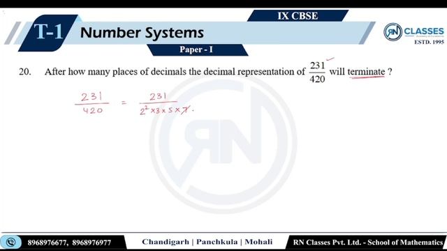 RN Classes | 9th CBSE | Test 1 | 07.05.23 | Detailed Solutions смотреть онлайн
