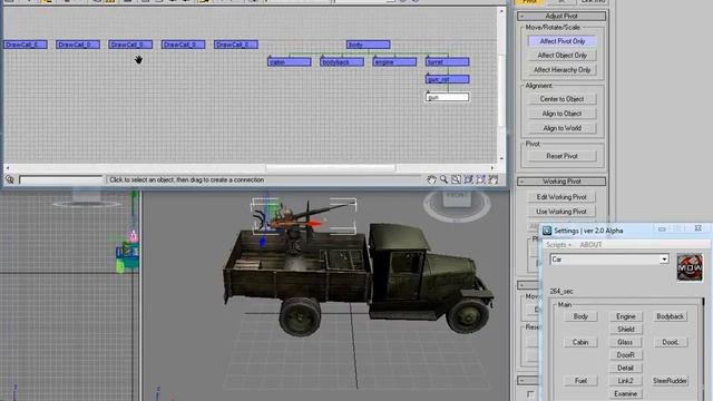 Настройка техники в 3D Max для игры В тылу врага 2 [Часть 1] "ZIS5"[settings ZIS 5 in 3d max] смотреть онлайн