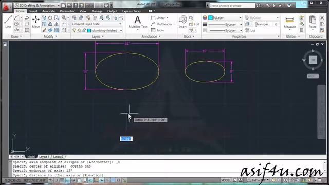 AutoCAD Essential Training 27 Ellipse Tools edit it , check it ont смотреть онлайн