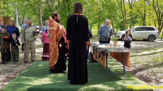 Чин Освящение казачьего оружия #Казаки #шашка смотреть онлайн
