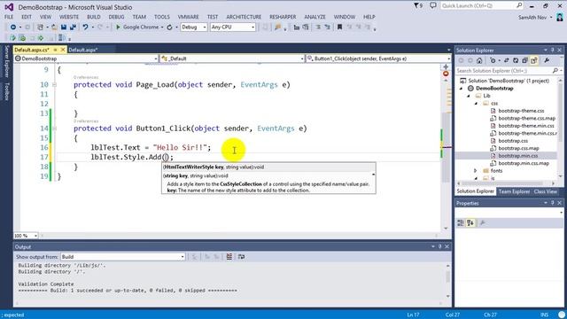Apply Bootstrap on Asp.net смотреть онлайн