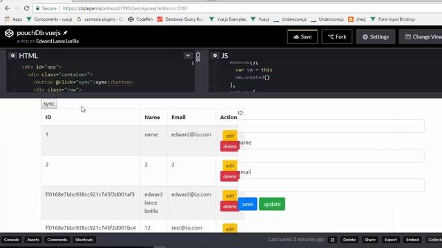 pouchDb and couchdb vuejs part 2 смотреть онлайн